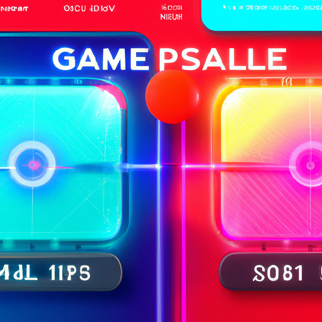 Snapshot: neon duel in a micro-arena