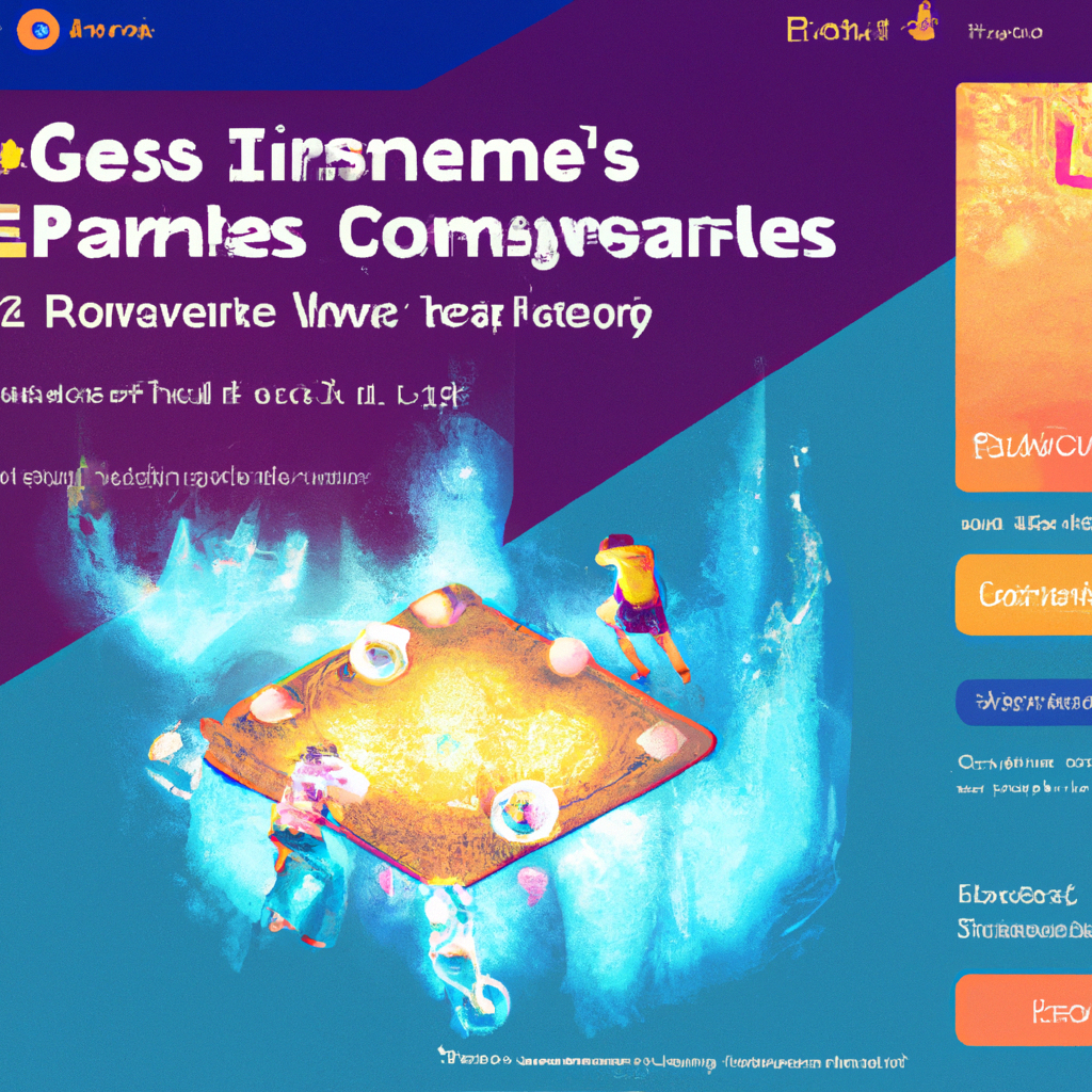 Snapshot: cooperative puzzle with glowing nodes